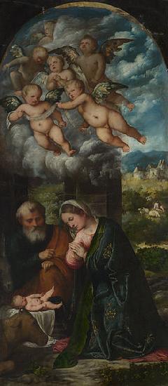 Girolamo Romanino The Nativity oil painting picture